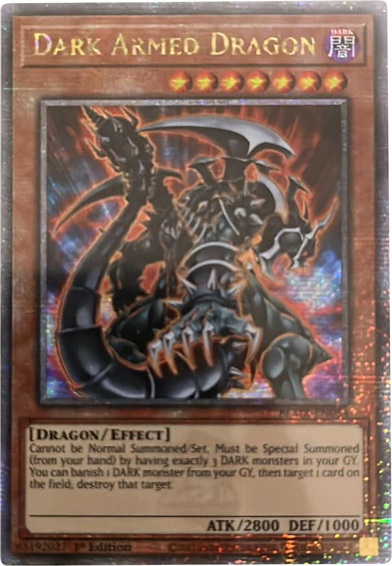 Dark Armed Dragon [BLMR-EN054] Quarter Century Secret Rare | Good Games Adelaide SA