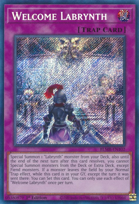 Welcome Labrynth [BLMR-EN102] Secret Rare | Good Games Adelaide SA