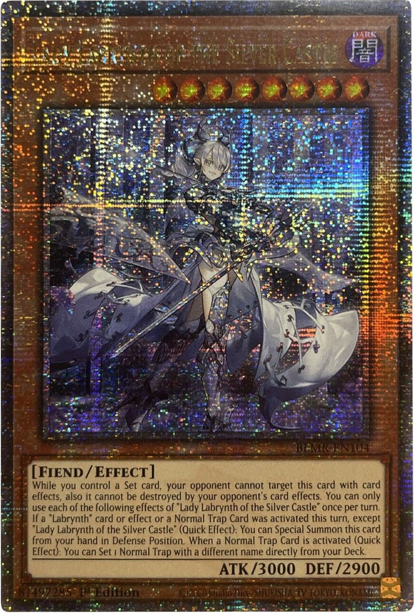 Lady Labrynth of the Silver Castle [BLMR-EN104] Quarter Century Secret Rare | Good Games Adelaide SA