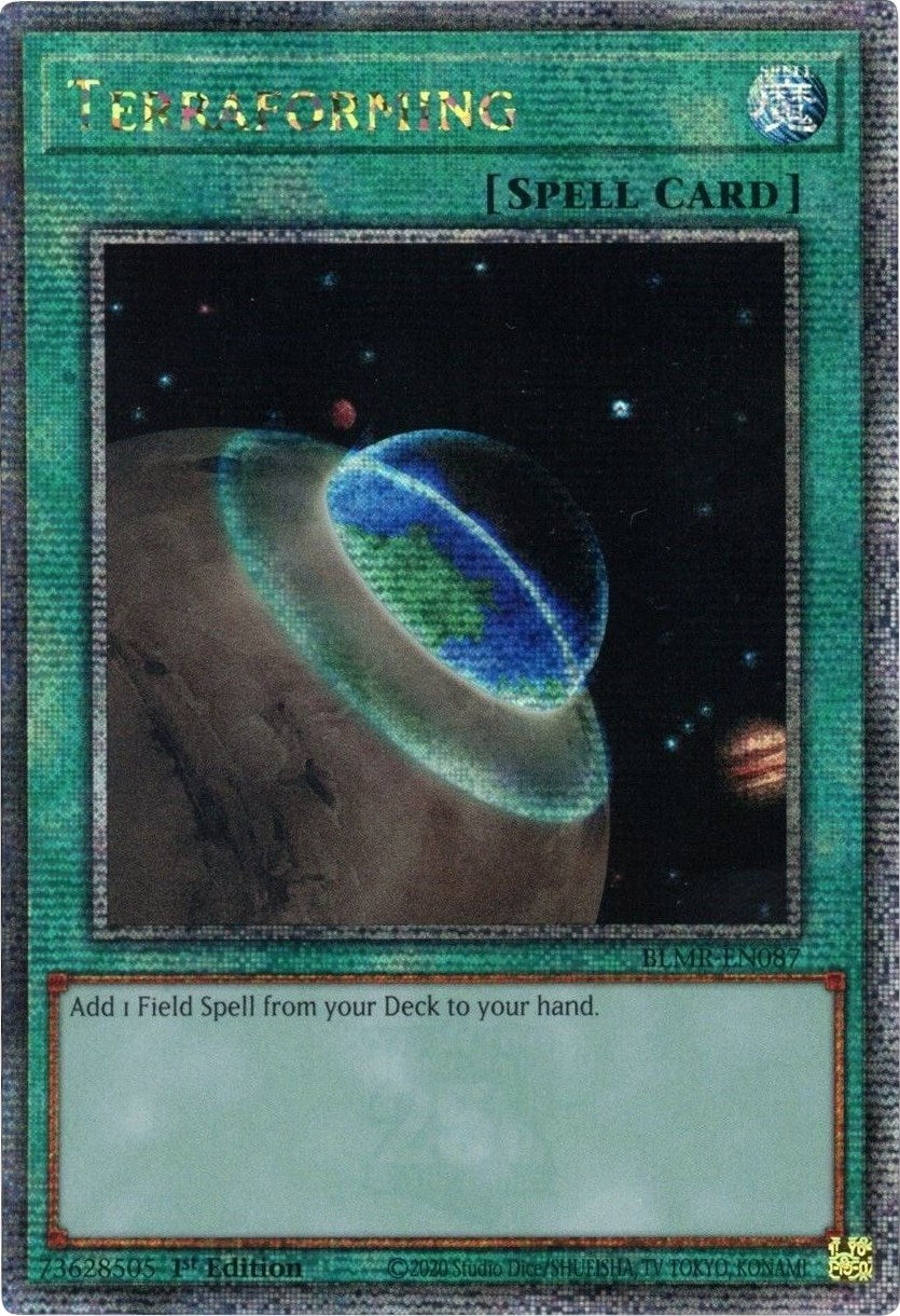 Terraforming [BLMR-EN087] Quarter Century Secret Rare | Good Games Adelaide SA