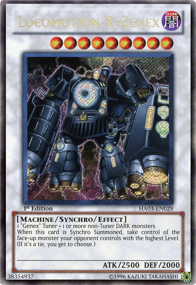Locomotion R-Genex [HA03-EN029] Secret Rare | Good Games Adelaide SA