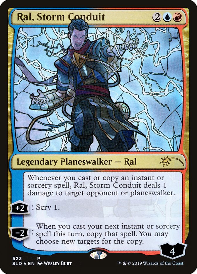 Ral, Storm Conduit (Stained Glass) [Secret Lair Drop Promos] | Good Games Adelaide SA