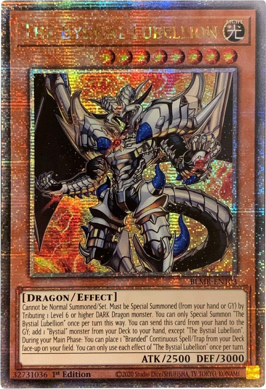 The Bystial Lubellion [BLMR-EN103] Quarter Century Secret Rare | Good Games Adelaide SA