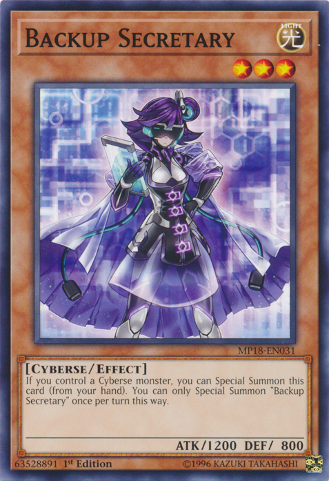 Backup Secretary [MP18-EN031] Common | Good Games Adelaide SA