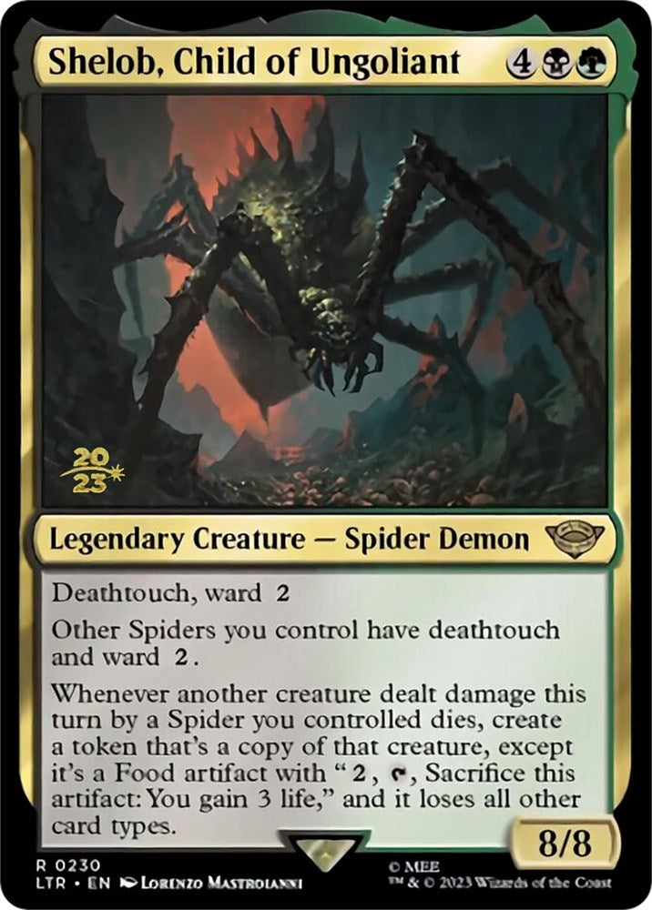 Shelob, Child of Ungoliant [The Lord of the Rings: Tales of Middle-Earth Prerelease Promos] | Good Games Adelaide SA