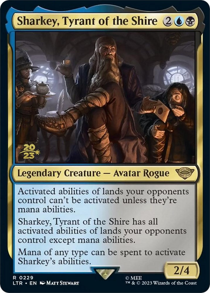 Sharkey, Tyrant of the Shire [The Lord of the Rings: Tales of Middle-Earth Prerelease Promos] | Good Games Adelaide SA