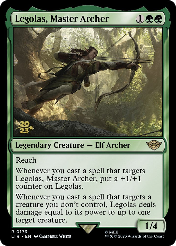 Legolas, Master Archer [The Lord of the Rings: Tales of Middle-Earth Prerelease Promos] | Good Games Adelaide SA