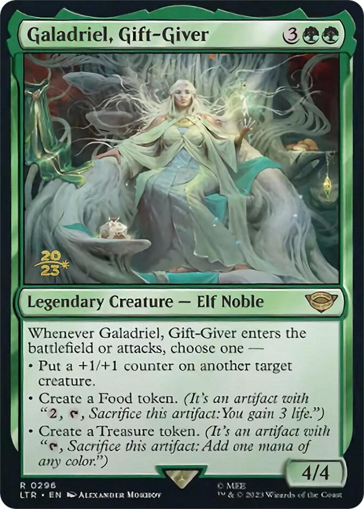 Galadriel, Gift-Giver [The Lord of the Rings: Tales of Middle-Earth Prerelease Promos] | Good Games Adelaide SA