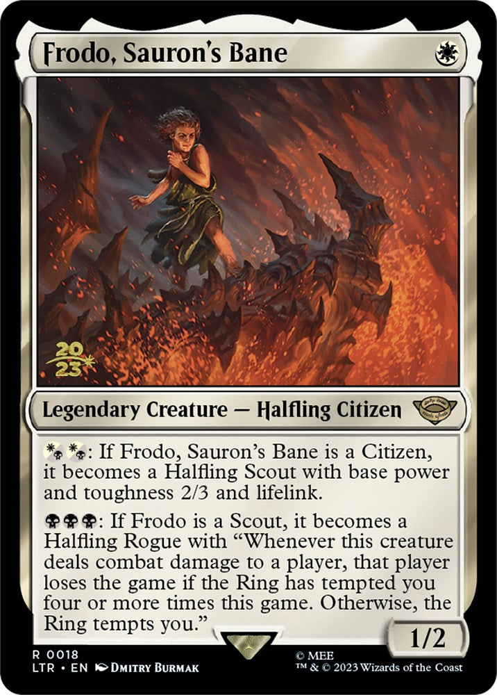 Frodo, Sauron's Bane [The Lord of the Rings: Tales of Middle-Earth Prerelease Promos] | Good Games Adelaide SA