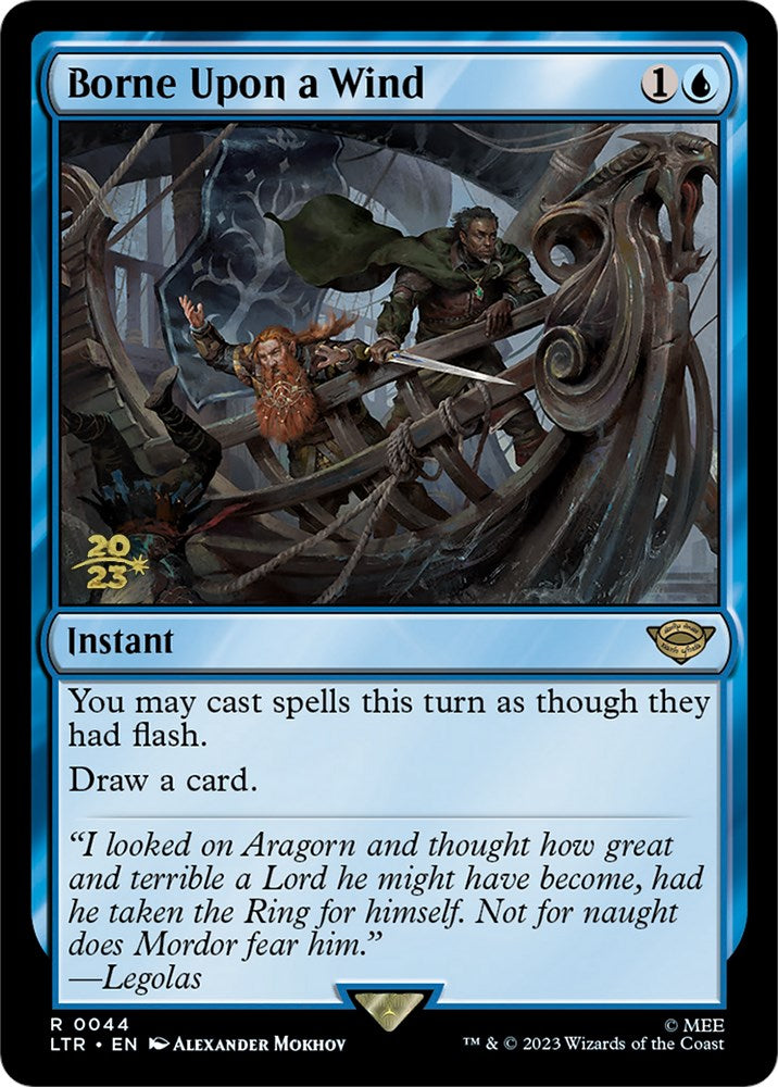 Borne Upon a Wind [The Lord of the Rings: Tales of Middle-Earth Prerelease Promos] | Good Games Adelaide SA