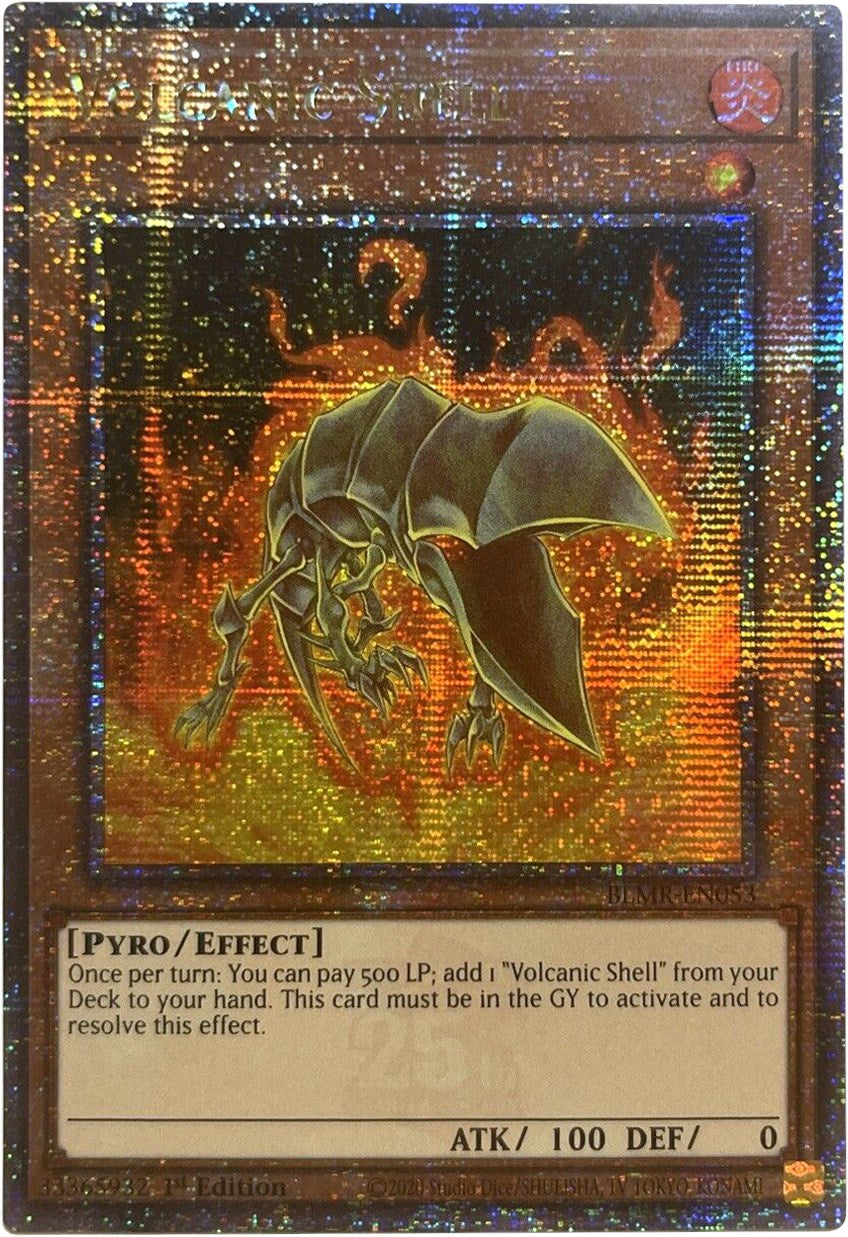 Volcanic Shell [BLMR-EN053] Quarter Century Secret Rare | Good Games Adelaide SA