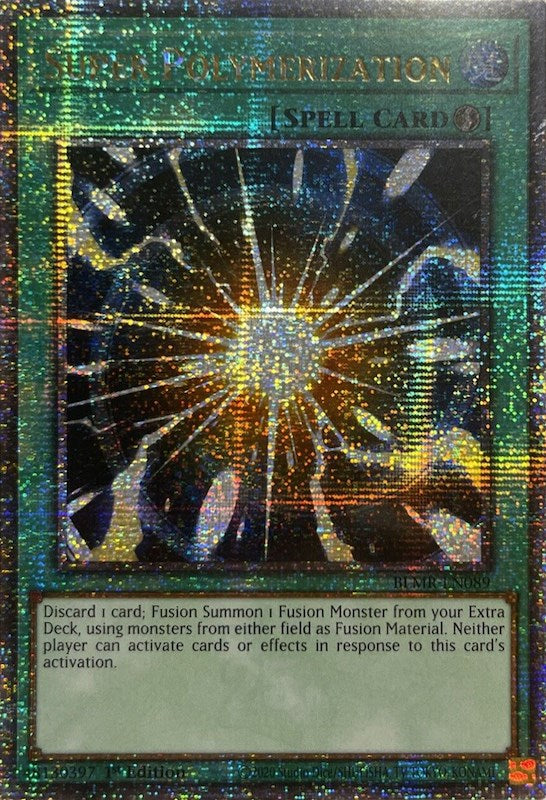 Super Polymerization [BLMR-EN089] Quarter Century Secret Rare | Good Games Adelaide SA