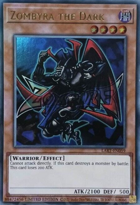 Zombyra the Dark [LART-EN059] Ultra Rare | Good Games Adelaide SA