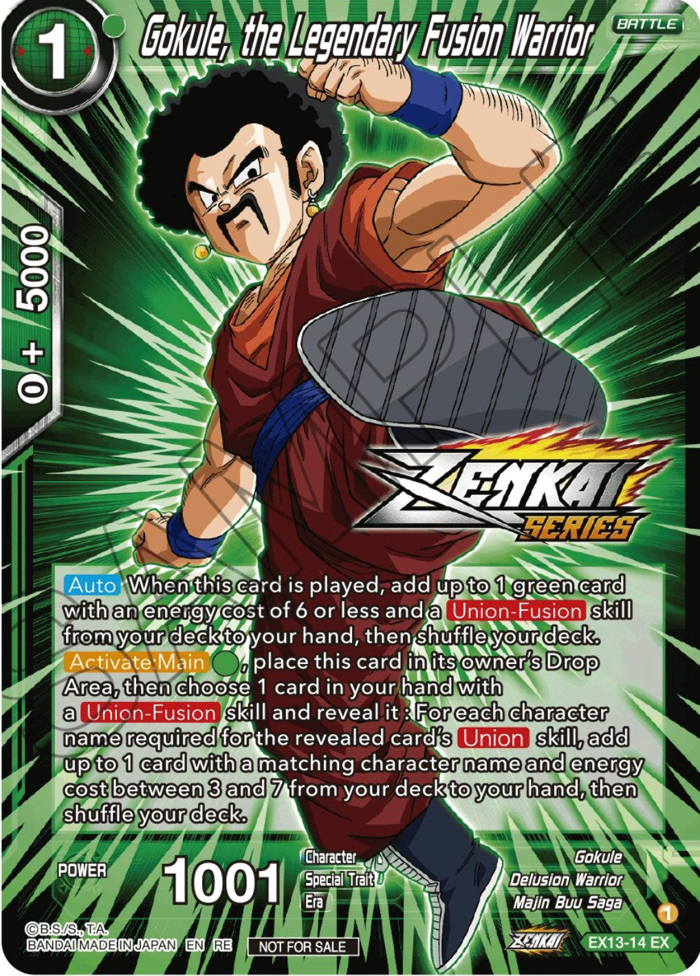 Gokule, the Legendary Fusion Warrior (Event Pack 12) (EX13-14) [Tournament Promotion Cards] | Good Games Adelaide SA