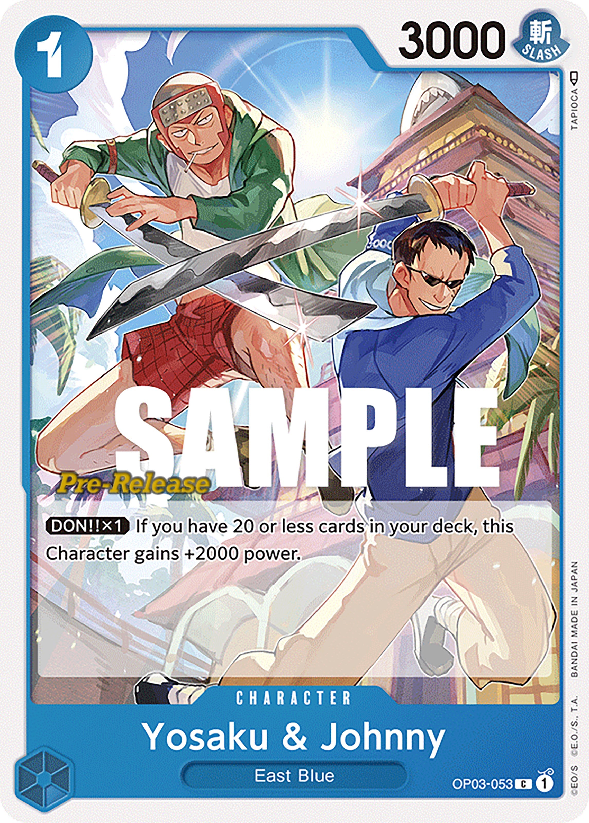 Yosaku & Johnny [Pillars of Strength Pre-Release Cards] | Good Games Adelaide SA
