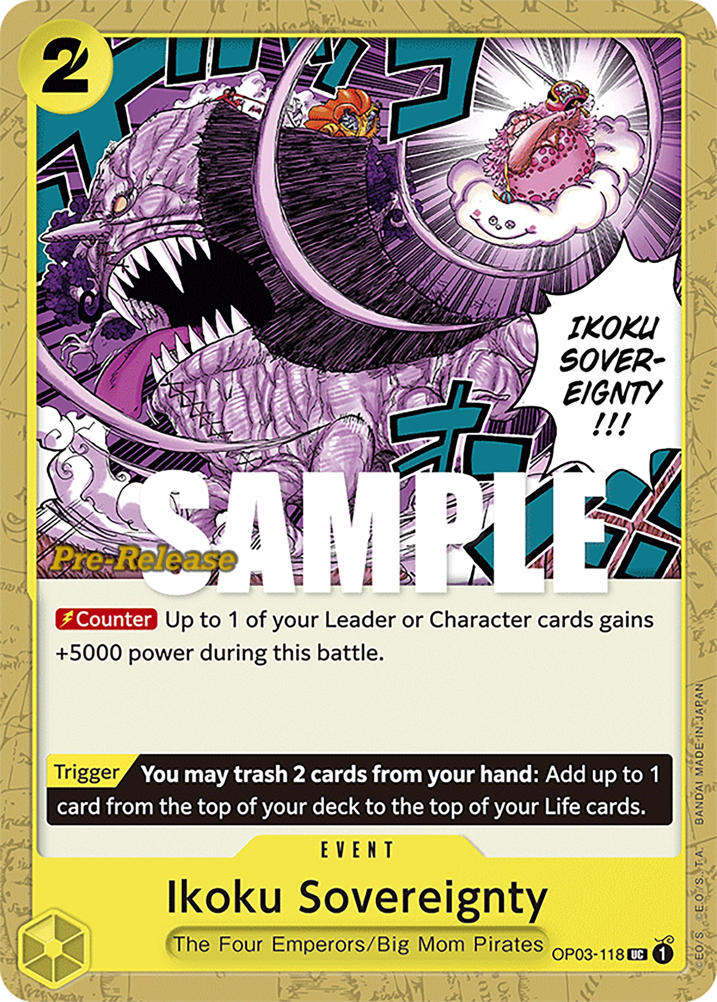 Ikoku Sovereignty [Pillars of Strength Pre-Release Cards] | Good Games Adelaide SA