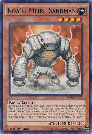 Koa'ki Meiru Sandman [BP03-EN072] Rare | Good Games Adelaide SA