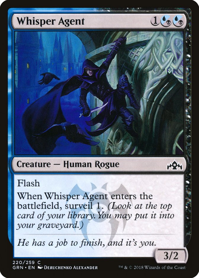 Whisper Agent [Guilds of Ravnica] | Good Games Adelaide SA