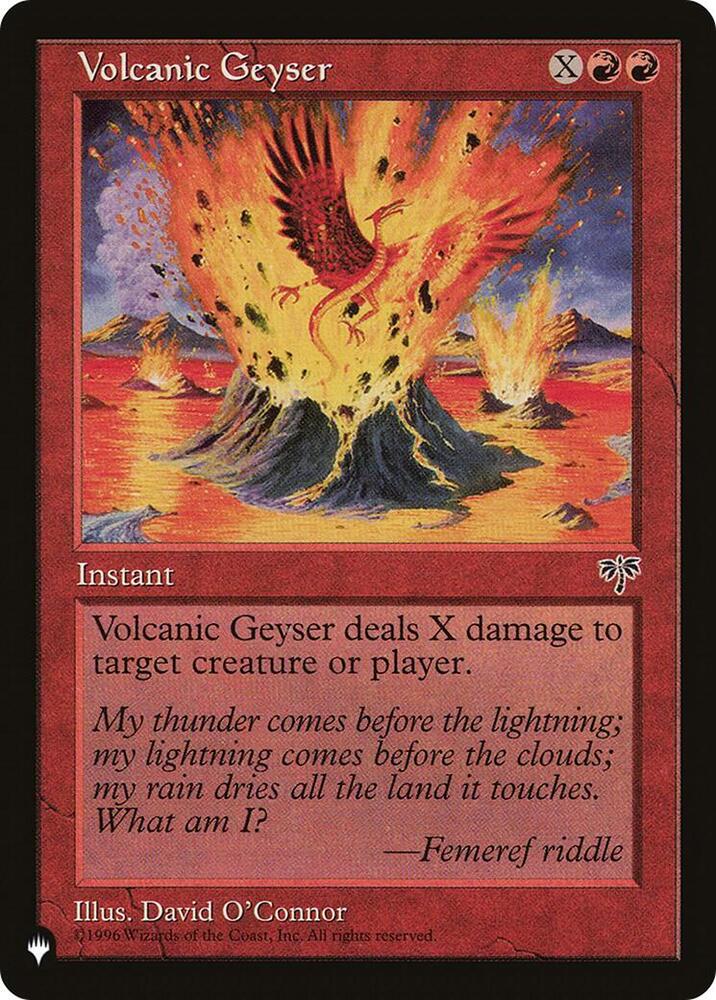 Volcanic Geyser  (The List Reprints)  | Good Games Adelaide SA