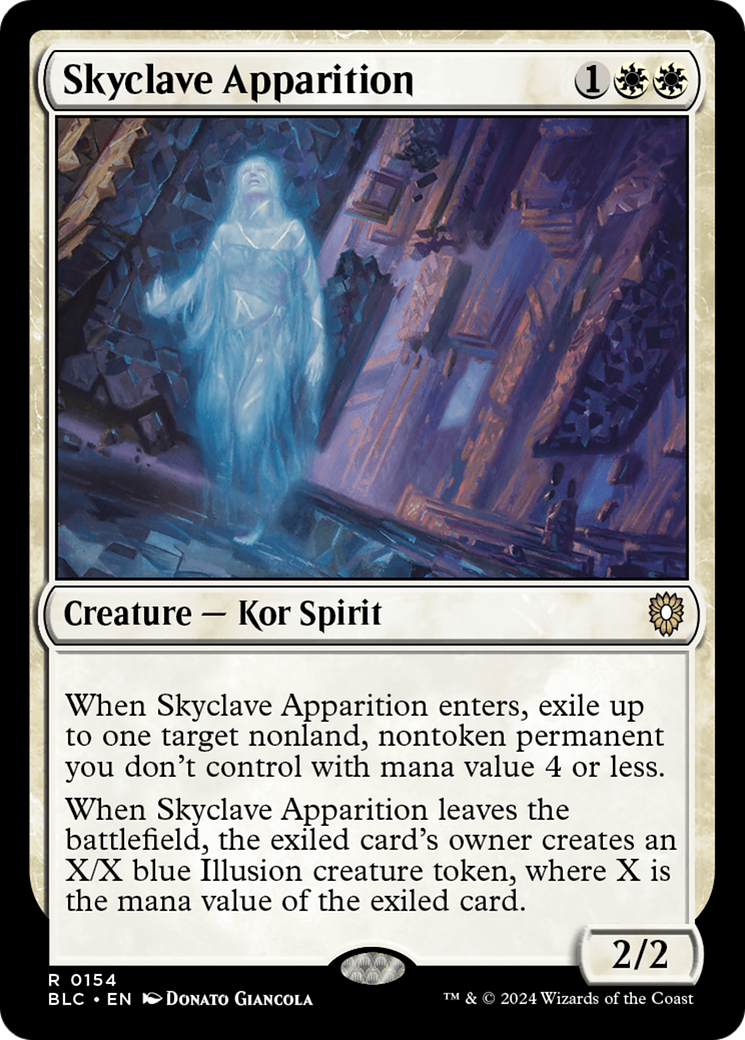 Skyclave Apparition [Bloomburrow Commander] | Good Games Adelaide SA