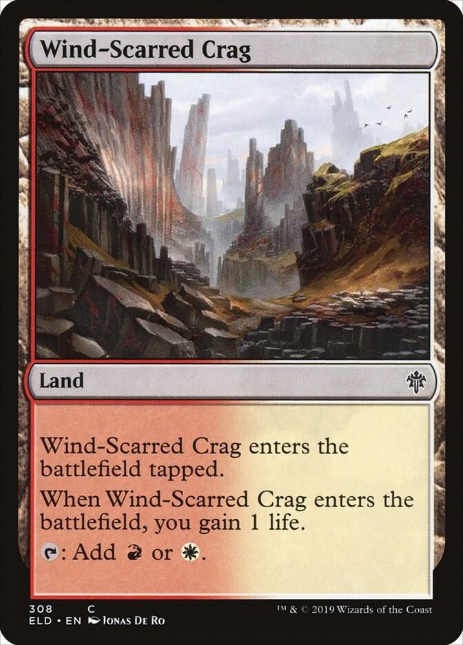 Wind-Scarred Crag 308 (Throne of Eldraine)  | Good Games Adelaide SA