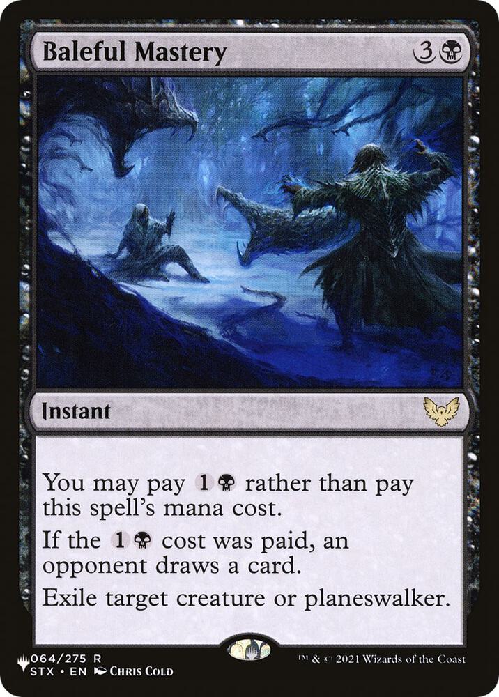 Baleful Mastery 064/275 (The List Reprints)  | Good Games Adelaide SA