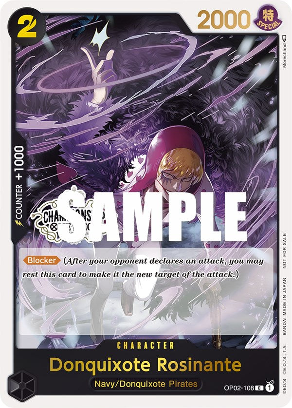 Donquixote Rosinante (Store Championship Participation Pack) [One Piece Promotion Cards] | Good Games Adelaide SA