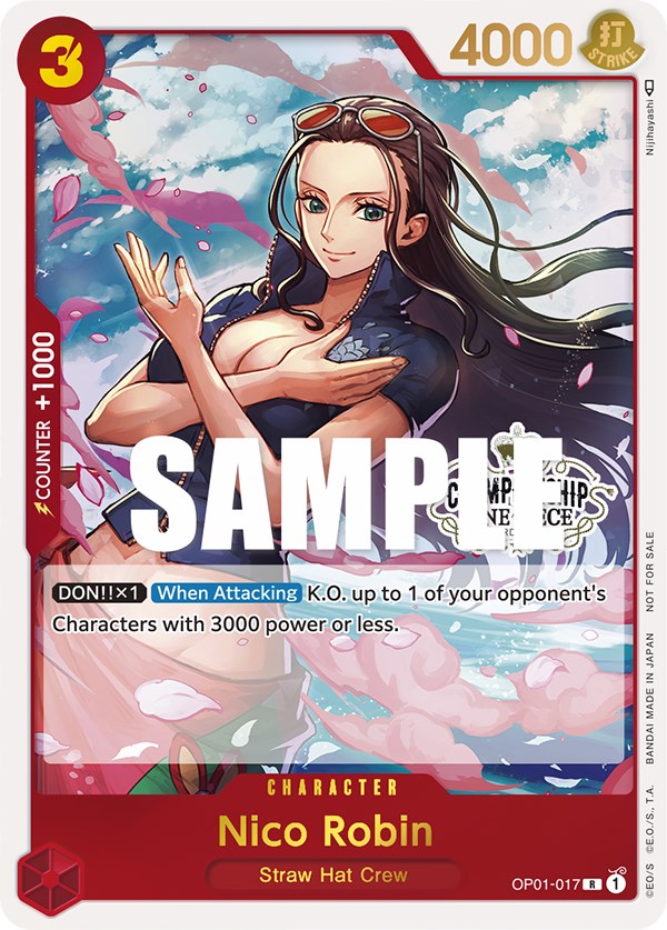 Nico Robin (Store Championship Participation Pack) [One Piece Promotion Cards] | Good Games Adelaide SA