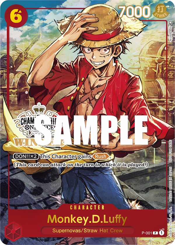 Monkey.D.Luffy (Store Championship Trophy Card) [One Piece Promotion Cards] | Good Games Adelaide SA