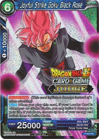 Joyful Strike Goku Black Rose [P-015] | Good Games Adelaide SA