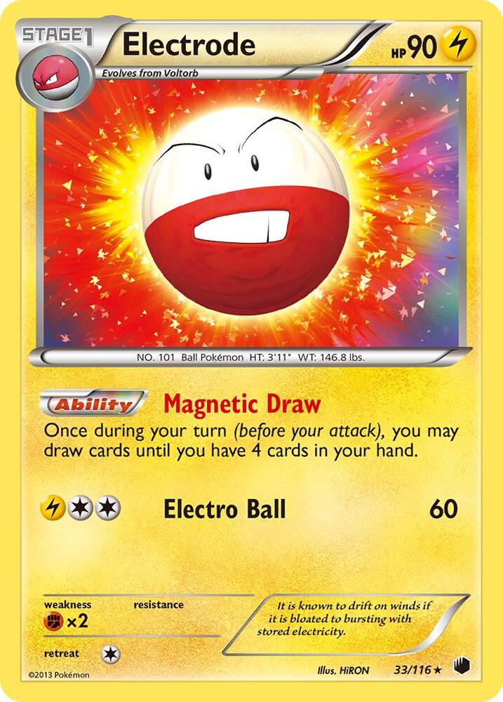 Electrode 33/116 (Plasma Freeze)  - Holofoil | Good Games Adelaide SA