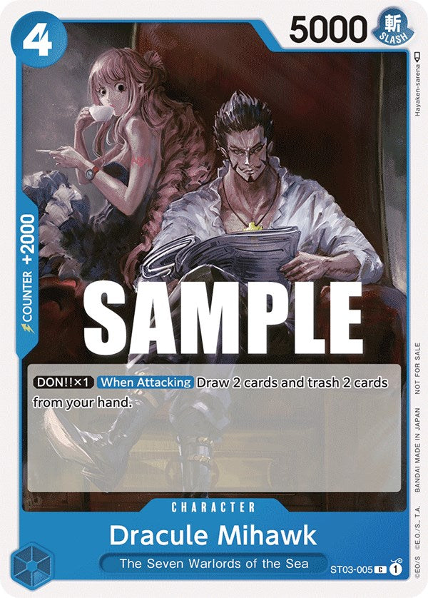 Dracule Mihawk (Tournament Pack Vol. 4) [One Piece Promotion Cards] | Good Games Adelaide SA