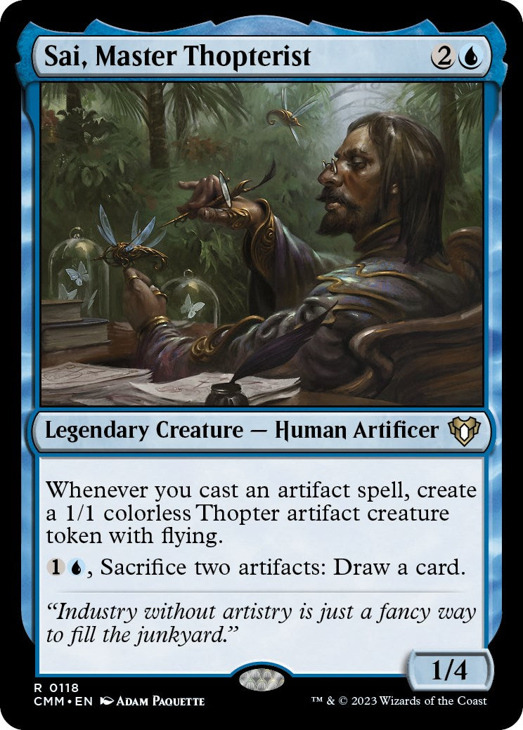 Sai, Master Thopterist [Commander Masters] | Good Games Adelaide SA