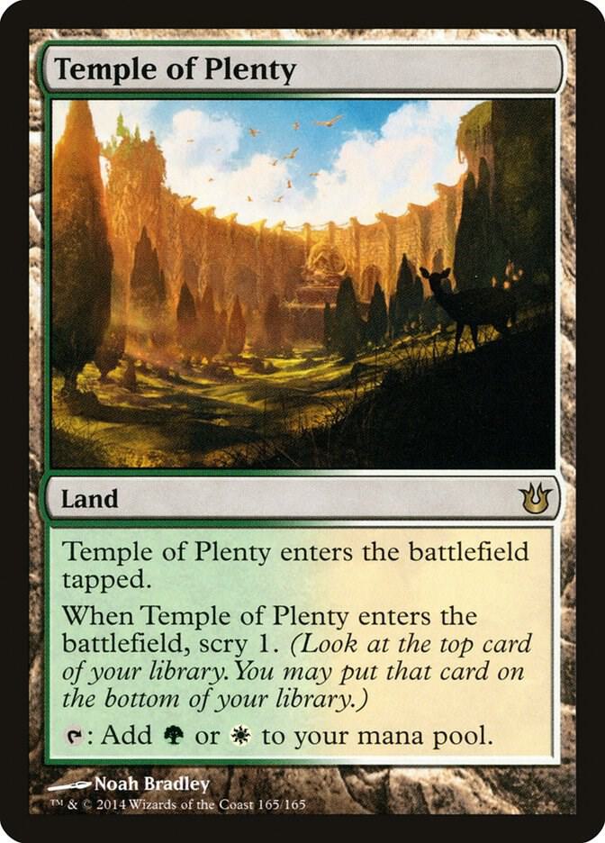 Temple of Plenty 165 (Born of the Gods)  - Foil | Good Games Adelaide SA