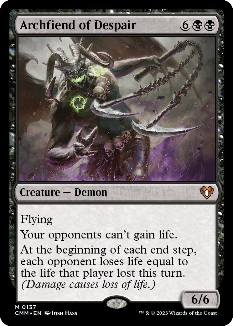 Archfiend of Despair [Commander Masters] | Good Games Adelaide SA