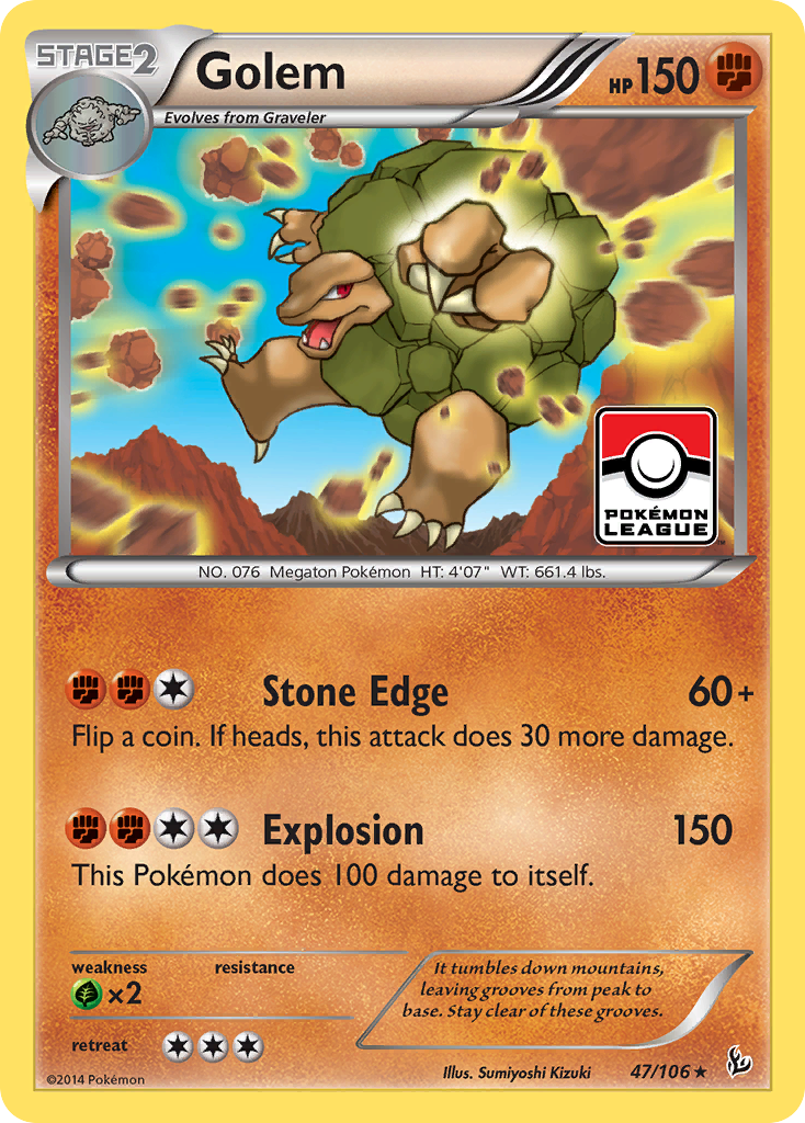 Golem (47/106) [XY: Flashfire] | Good Games Adelaide SA