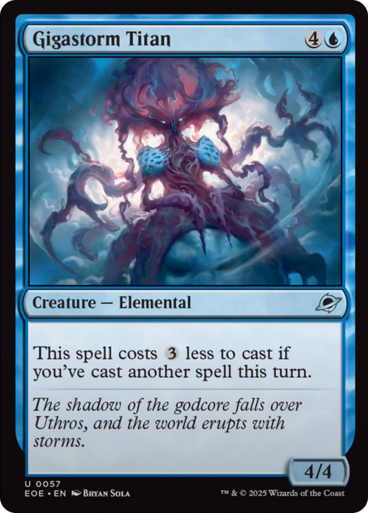 Gigastorm Titan [Edge of Eternities] | Good Games Adelaide SA