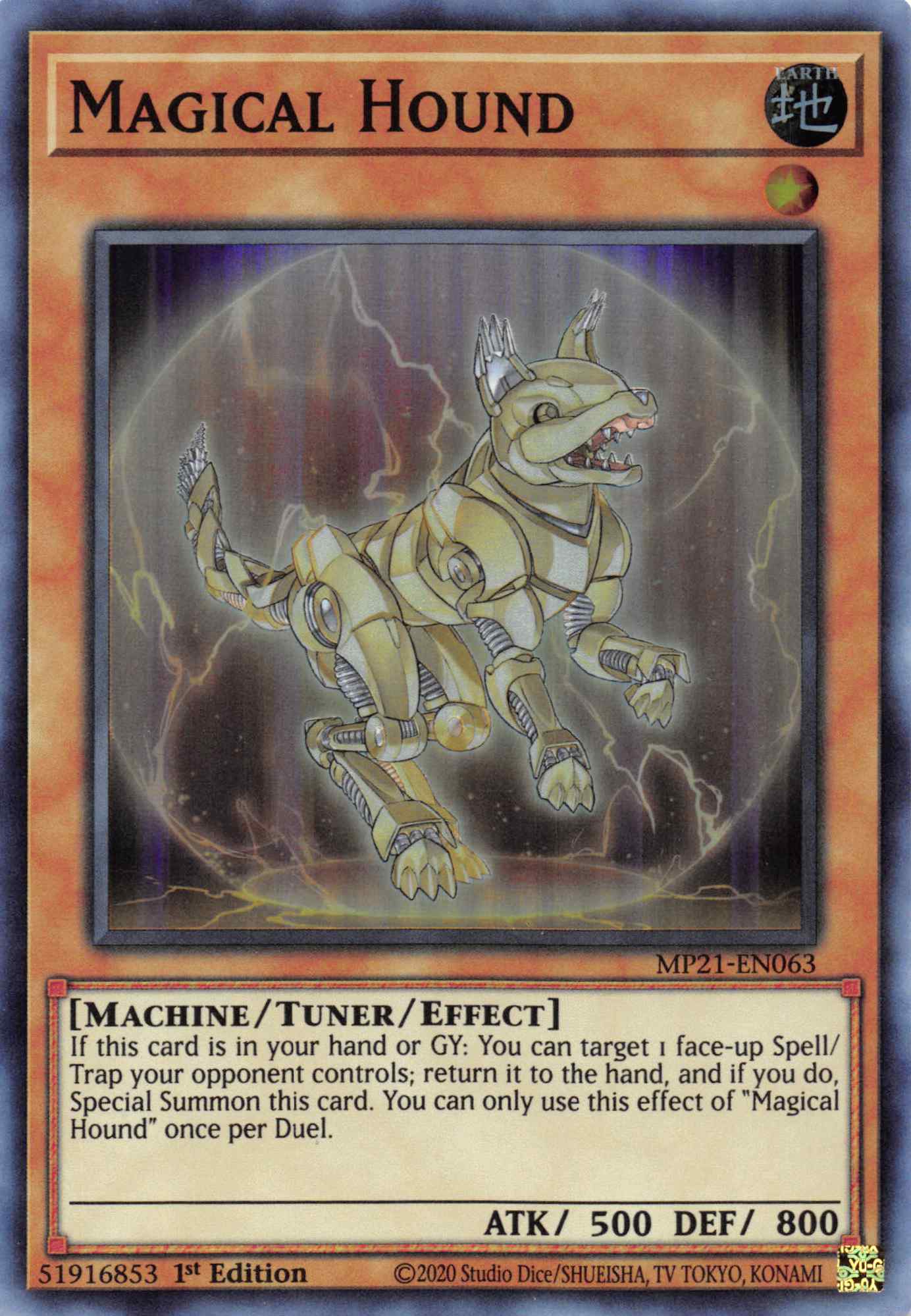 Magical Hound [MP21-EN063] Super Rare | Good Games Adelaide SA