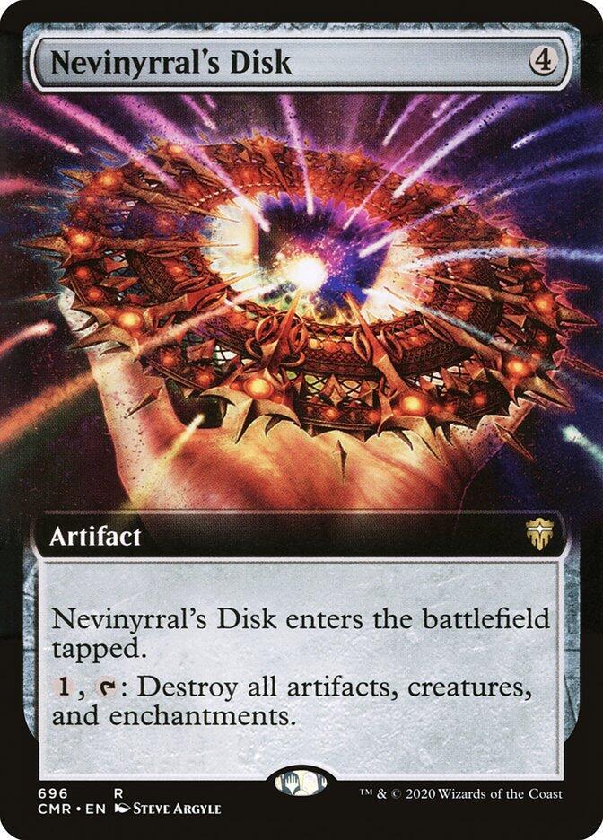 Nevinyrral's Disk 696 (Commander Legends)  - Extended Art Foil | Good Games Adelaide SA