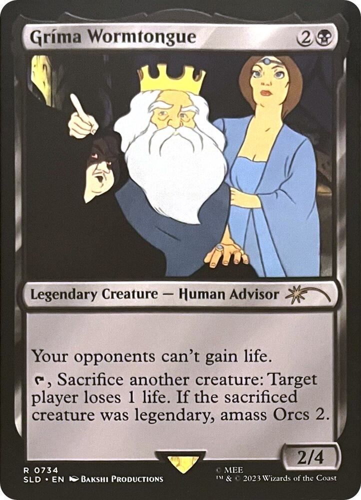 Grima Wormtongue 734 (Secret Lair Drop Series)  | Good Games Adelaide SA