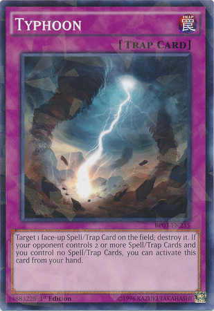 Typhoon [BP03-EN235] Shatterfoil Rare | Good Games Adelaide SA