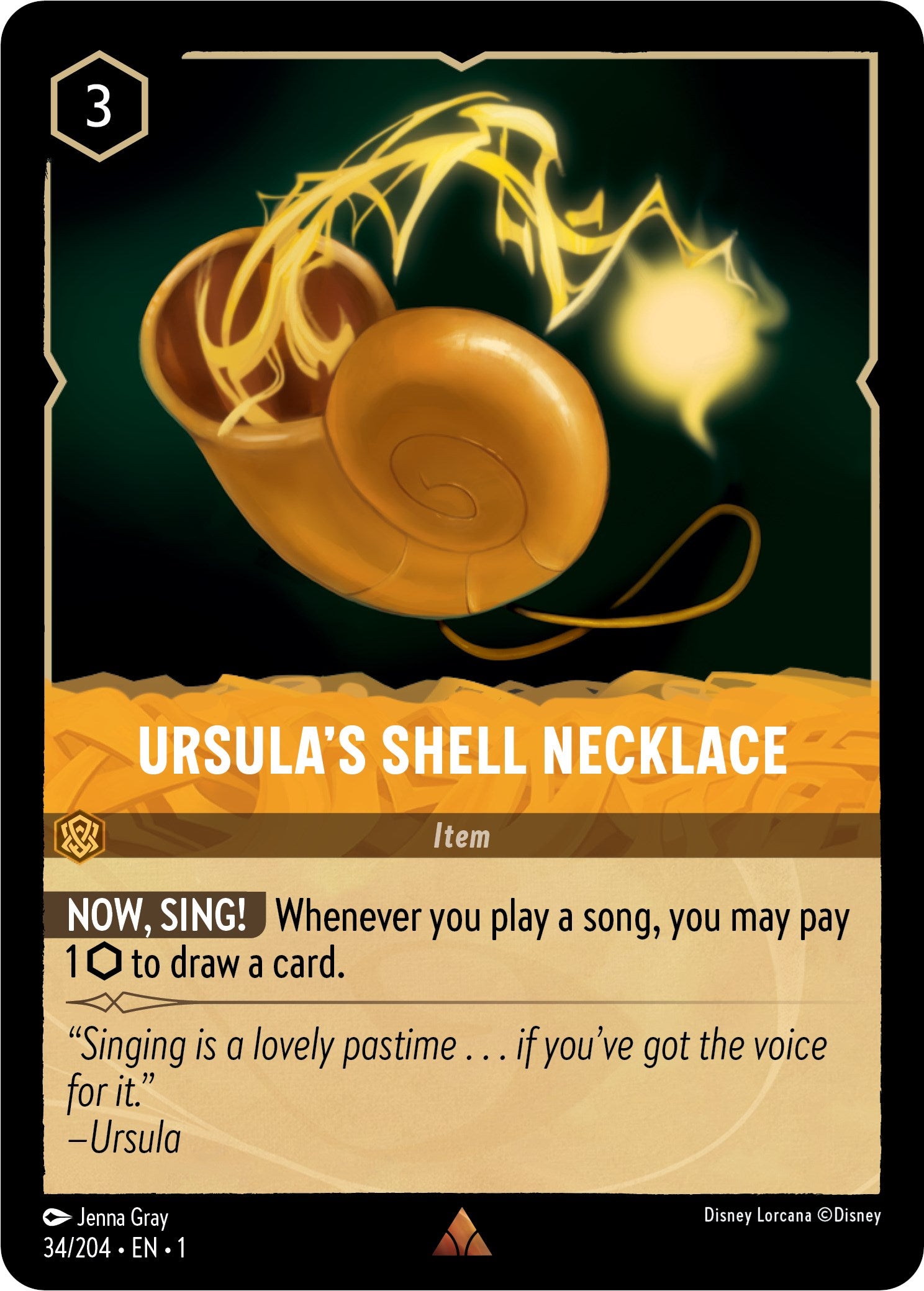 Ursula's Shell Necklace (34/204) [The First Chapter] | Good Games Adelaide SA