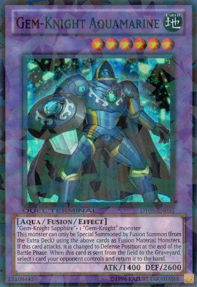 Gem-Knight Aquamarine [DT05-EN035] Super Rare | Good Games Adelaide SA