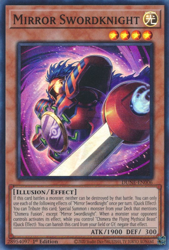 Mirror Swordknight [DUNE-EN006] Super Rare | Good Games Adelaide SA