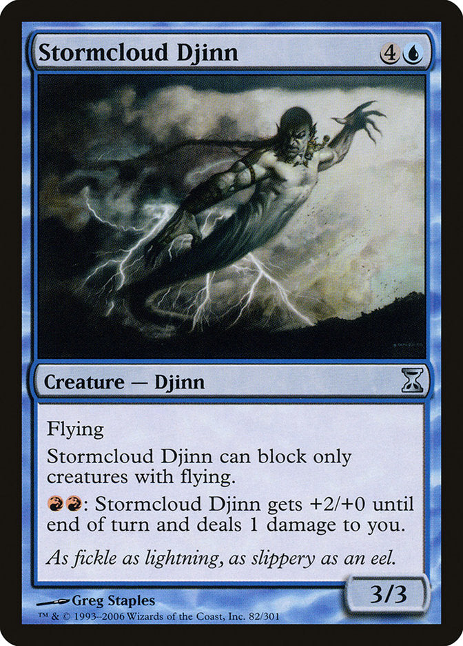Stormcloud Djinn [Time Spiral] | Good Games Adelaide SA