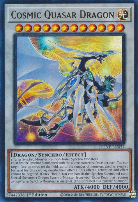Cosmic Quasar Dragon [DUNE-EN037] Ultra Rare | Good Games Adelaide SA
