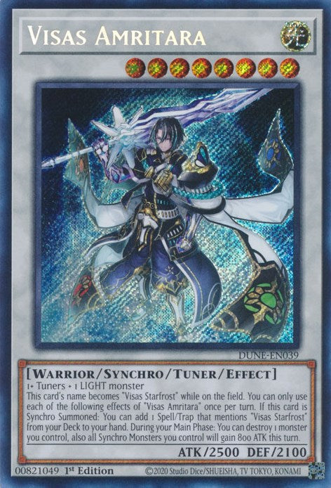 Visas Amritara [DUNE-EN039] Secret Rare | Good Games Adelaide SA