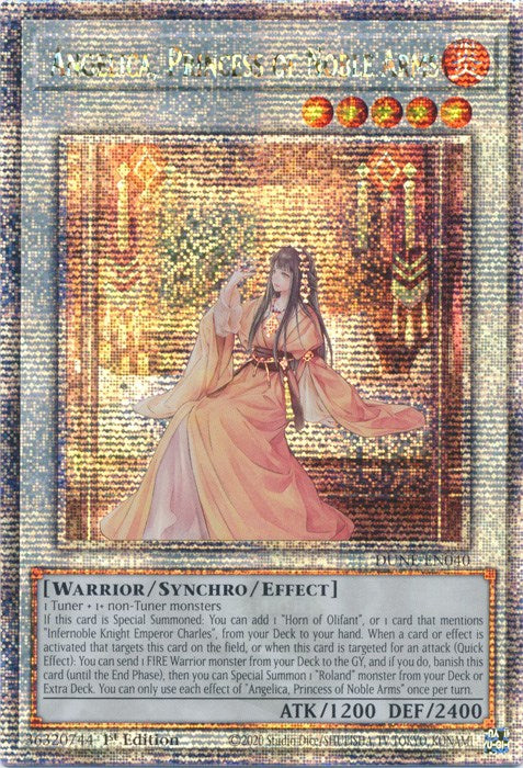 Angelica, Princess of Noble Arms [DUNE-EN040] Quarter Century Secret Rare | Good Games Adelaide SA