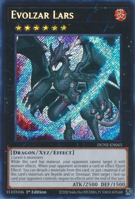 Evolzar Lars [DUNE-EN043] Secret Rare | Good Games Adelaide SA