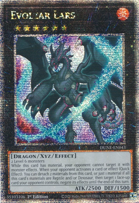 Evolzar Lars [DUNE-EN043] Quarter Century Secret Rare | Good Games Adelaide SA